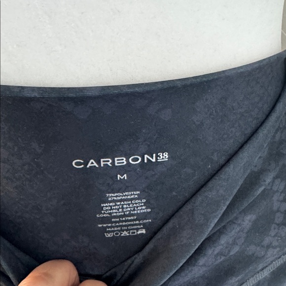 Carbon Snake Print Leggings - Picture 3 of 5